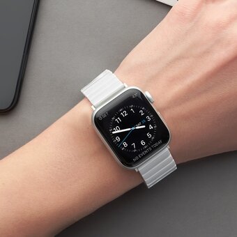  Ремешок Deppa Band Ceramic для Apple Watch 42/44mm 47120, керамический, белый 