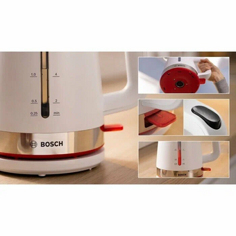  Электрочайник Bosch TWK4M221 белый 