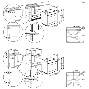  Духовой шкаф ELECTROLUX EOF3C50H 