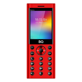  Мобильный телефон BQ 2458 Barrel L Red+Black 