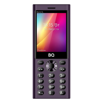  Мобильный телефон BQ 2832 Barrel XL Purple+Black 