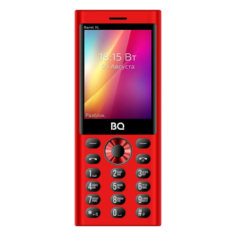  Мобильный телефон BQ 2832 Barrel XL Red+Black 