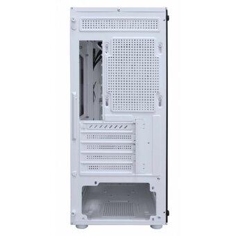  Корпус 1STPLAYER FD3-M White (FD3-M-WH-4F1-W) / mATX / 4x120mm LED fans 