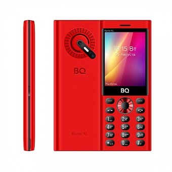  Мобильный телефон BQ 2832 Barrel XL Red+Black 