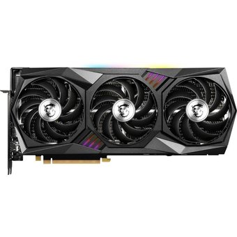  Видеокарта MSI GeForce RTX 3070TI (RTX 3070 Ti GAMING X TRIO 8G) 8Gb LHR (256bit/GDDR6/HDMI/DPx3) 