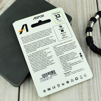  USB-флешка 32G USB 2.0 Aspor PK-ROCKETBL синий 