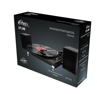  Виниловый проигрыватель RITMIX LP-240 черный 