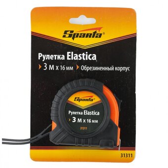  Рулетка SPARTA Elastica 31311 3 мх16 мм 