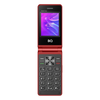  Мобильный телефон BQ 2412 Shell Duo Red 