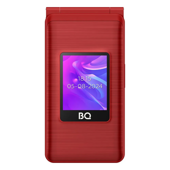  Мобильный телефон BQ 2412 Shell Duo Red 