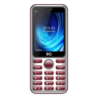  Мобильный телефон BQ 2833 Slim Red 