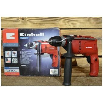  Дрель Einhell TC-ID 650 E (4258682) ударная 650Вт 