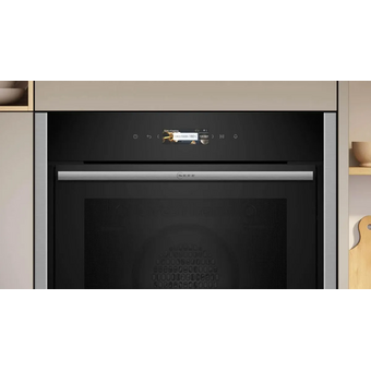  Встраиваемый духовой шкаф Neff B54CR31N0 черный/нерж 