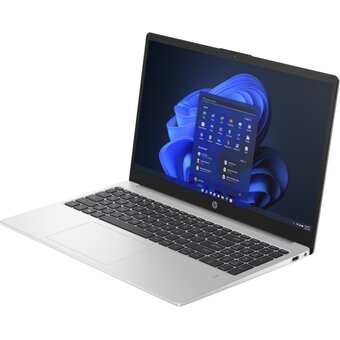  Ноутбук HP 250 G10 (8A517EA) 15.6"FHD 250 nits/I3-1315U/8GB (1x8GB)/SSD 512GB/41 Wh/DOS/Silver/1.52 kg 