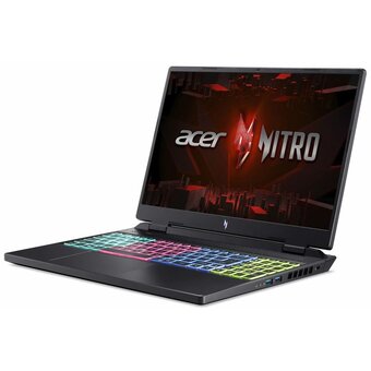  Ноутбук Acer Nitro 16 AN16-41-R3YQ (NH.QKDCD.001) Ryzen 7 7735H 16Gb SSD1Tb GeForce RTX4070 8Gb 16" IPS WQXGA (2560x1600) Win11H Single Language black 