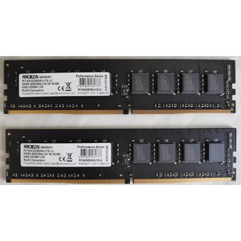  ОЗУ AMD Radeon R7 Performance Series (R744G2606U1S-U) DDR4 4Gb 2666MHz RTL PC4-21300 CL16 DIMM 288-pin 1.2В 