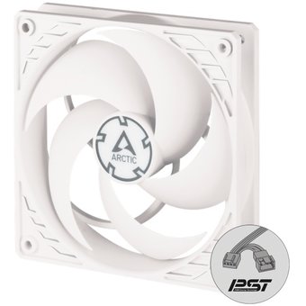  Вентилятор ARCTIC P12 PWM PST (White/(White) (ACFAN00170A) 