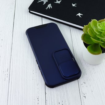  Чехол HOCO Camera lens protector series для Iphone 13 blue 