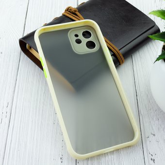  Чехол HOCO Matte shadow series для Iphone 12 white 