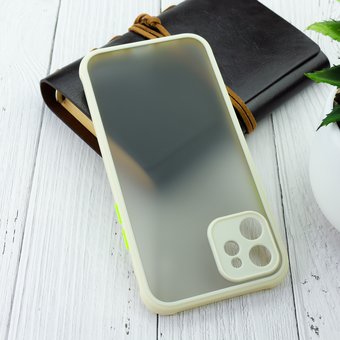  Чехол HOCO Matte shadow series для Iphone 12 white 