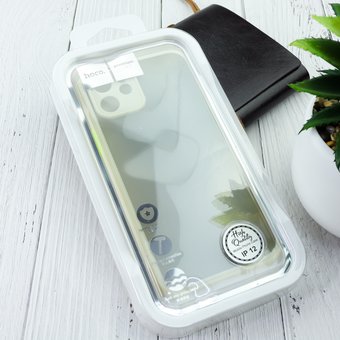  Чехол HOCO Matte shadow series для Iphone 12 white 