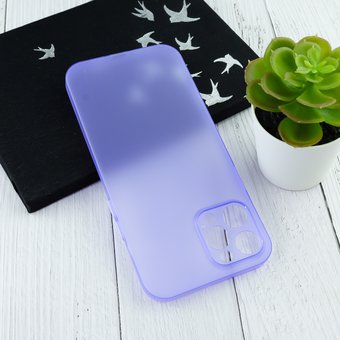  Чехол HOCO Fog color series для Iphone 12 Pro Max purple 