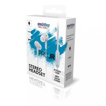 Гарнитура Smartbuy Pro JR SBH-105-GE, серая   Гарнитура Smartbuy Pro JR SBH-105-GE, серая