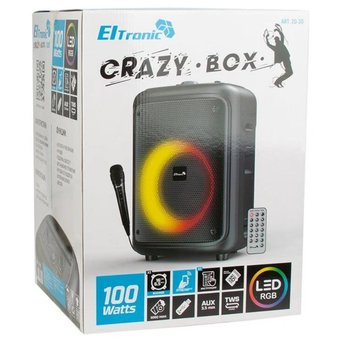  Портативная акустика ELTRONIC 20-30 Crazy Box 100 