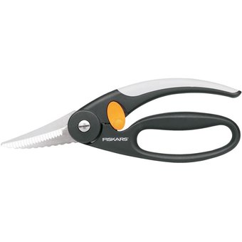  Ножницы кухонные Fiskars 1003032 черный 
