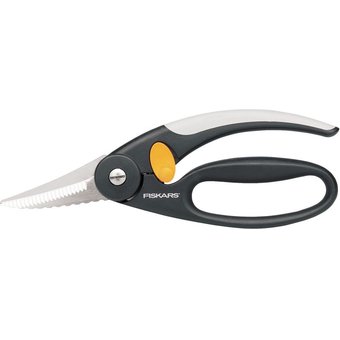  Ножницы кухонные Fiskars 1003032 черный 