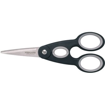  Ножницы кухонные Fiskars 1003034 220мм черный 