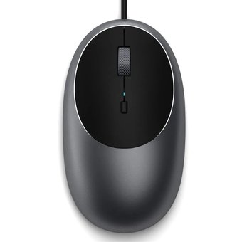  Мышь Satechi C1 USB-C Wired, серый космос 