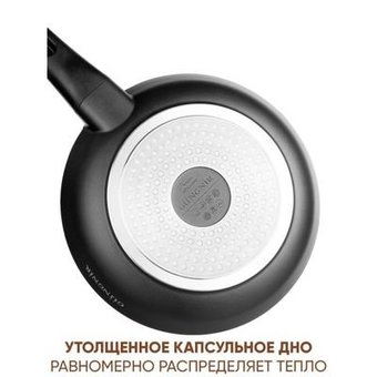  Сковорода GUNGNIR VIKING GR-AL01-FPL24, 24см с/кр а/пр, съем руч 5,3см 1,6л 