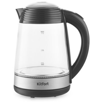  Чайник Kitfort КТ-6125 черный 