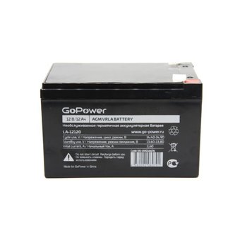  Аккумулятор для ИБП GOPOWER LA-12120 12Ah (00-00016676) 