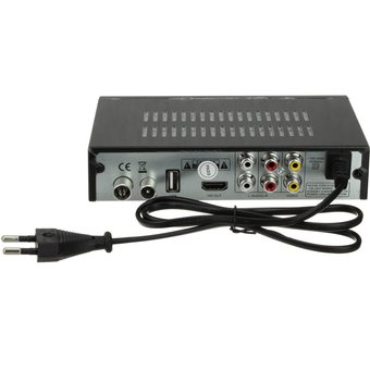  Ресивер DVB-T2 Yasin T8000 (пульт + кабель) 
