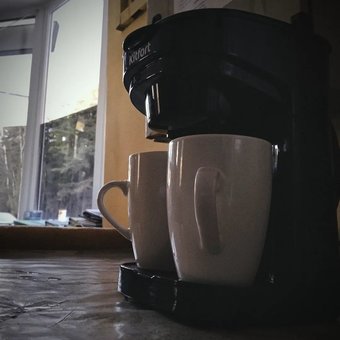  Кофеварка Kitfort KT-764 черный 