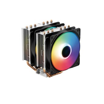  Кулер Deepcool NEPTWIN V3 Soc-AM4/1151/1200/2066 4-pin 15-27dB Al+Cu 220W 1000gr LED Ret 