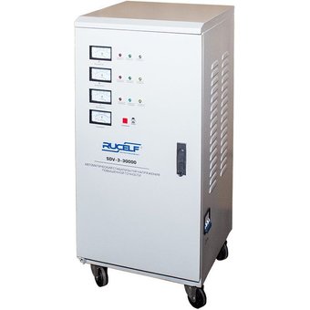 Стабилизатор напряжения Rucelf SDV-3-30000 белый 
