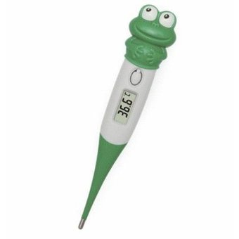  Термометр электронный A&D DT-624 Лягушка зеленый/белый (I02136) 