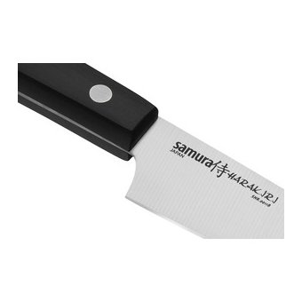  Нож Samura SHR-0011B/K овощной Harakiri, 9,9 см, корроз.-стойкая сталь, ABS пластик, черный 