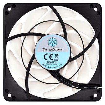  Вентилятор Silverstone SST-FN123 FAN 120mm*15mm, 2000rpm, 32.6 CFM, 23.5dBA, Sleeve, 3pin, RTL (221235) 