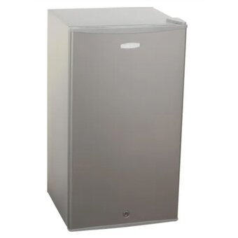  УЦ Холодильник Бирюса M90 серебристый (Потертости на верхнем пластике и боковой стенке, отсутствует нижний ящик) 
