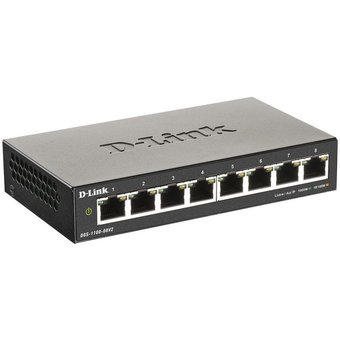  Коммутатор D-Link DGS-1100-08V2/A1A 
