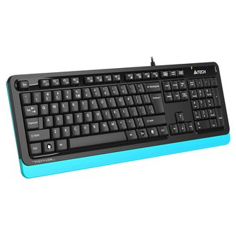  Клавиатура A4Tech Fstyler FKS10 черный/синий 