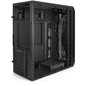  Корпус Exegate XP-334UC EX287365RUS Miditower ATX, без БП, 1*USB+1*USB3.0+1*TypeC, аудио, черный 