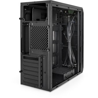  Корпус Exegate XP-334UC EX287365RUS Miditower ATX, без БП, 1*USB+1*USB3.0+1*TypeC, аудио, черный 