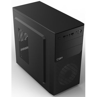  Корпус CBR RD850 PCC-MATX-RD850-400W mATX Minitower c БП PSU-ATX400-12EC, 2*USB 2.0, HD Audio+Mic, Black 