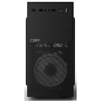  Корпус CBR RD850 PCC-MATX-RD850-400W mATX Minitower c БП PSU-ATX400-12EC, 2*USB 2.0, HD Audio+Mic, Black 