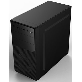  Корпус CBR RD850 PCC-MATX-RD850-400W mATX Minitower c БП PSU-ATX400-12EC, 2*USB 2.0, HD Audio+Mic, Black 